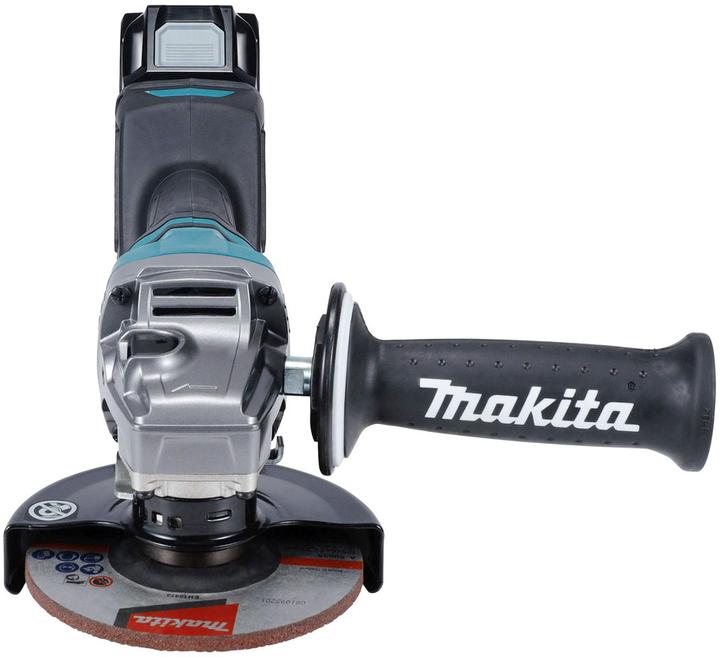 Actual product image Makita Cordless angle grinder 40V max. / 4.0 Ah, 2 batteries + charger in MAKPAC (125 mm)