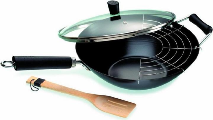 Produktbild Ken Hom Performance Wok (31 cm, Wok Pfanne, Eisen, Stahl)