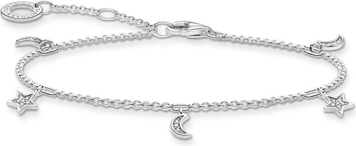 Immagine prodotto Thomas Sabo Bracciale stella e luna in argento (16 cm, Argento 925)