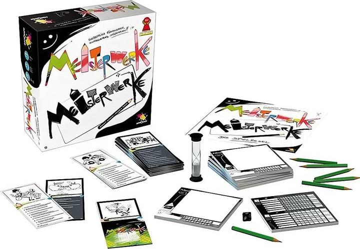 Actual product image Asmodée Masterpieces (German, 3 Players)