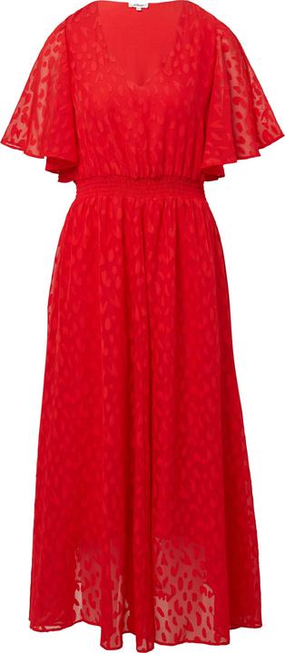 Produktbild S.Oliver Kleid Festliches Maxikleid aus Struktur-Chiffon mit gesmokter Taille (38)