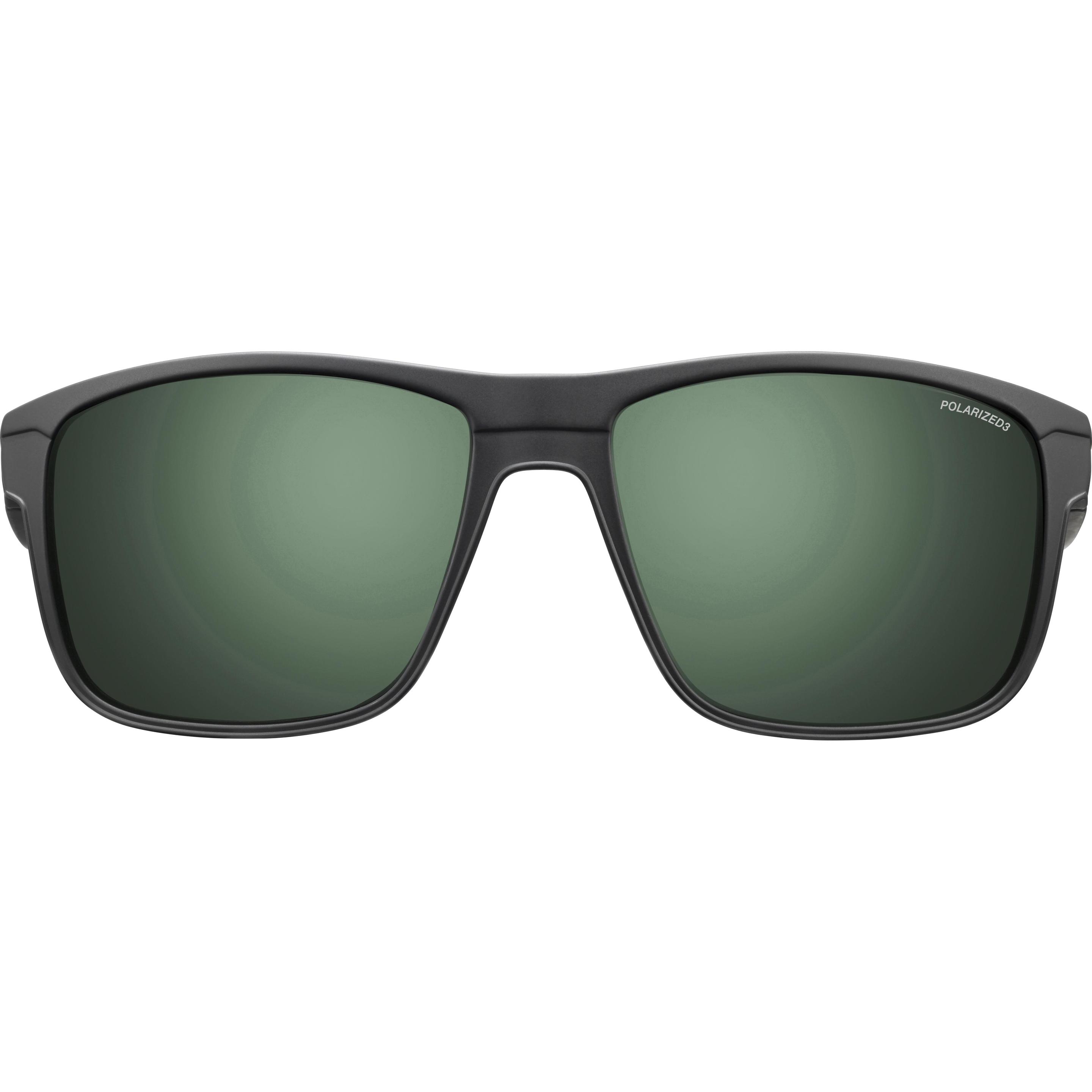 Thumbnail - Julbo, Herren, Sportbrille, Herren RENEGADE Polarized 3 Sportbrille (Schwarz, Grün), Schwarz