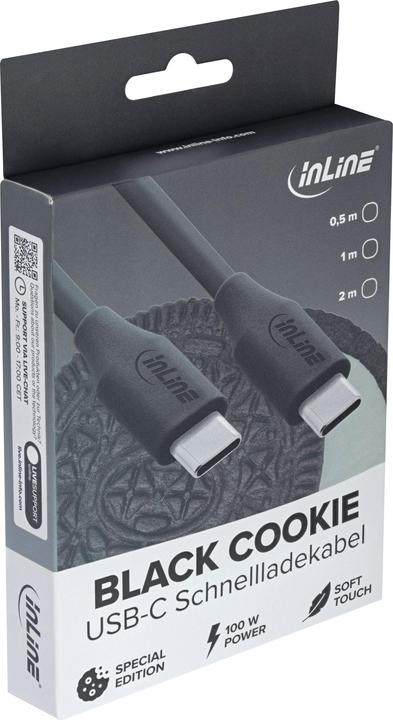 Actual product image InLine USB 2.0 Kabel (0.50 m, USB 2.0, 100 W)