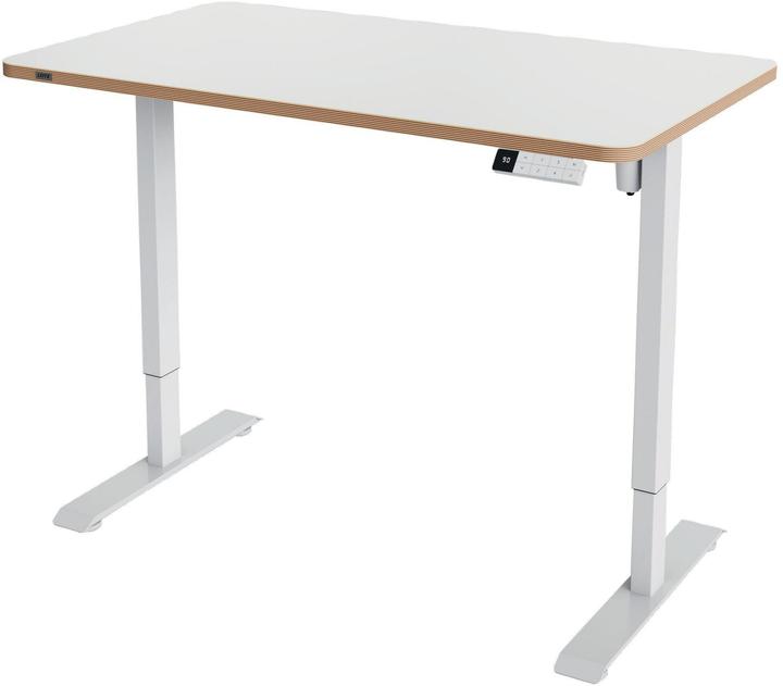 Leitz Ergo Elektrisch Höhenverstellbarer Sitz-/Steh-Schreibtisch, 120 x 70 cm (120 x 70 x 72 cm)