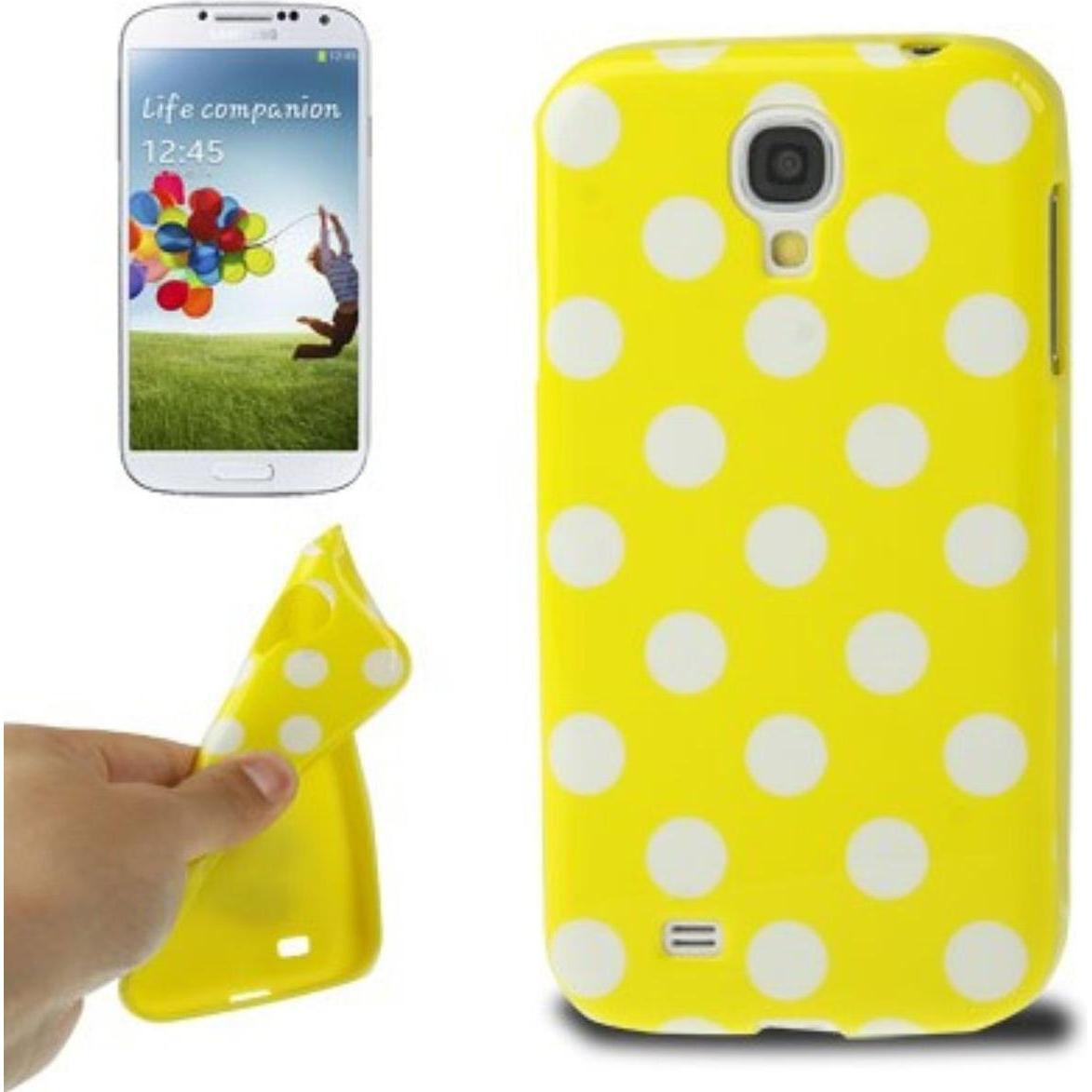 König Design Schutzhülle TPU Punkte Case für Handy Samsung Galaxy S4 GT I9500 / GT I9505 / LTE+ GT I9506 / Value (Samsun...