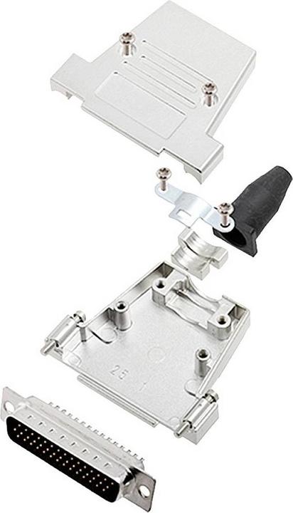 Produktbild Encitech DTSL25-SJSRG-T-HDP44-K 6355-0088-03 D-SUB Buchsenleisten-Set 180 ° Polz