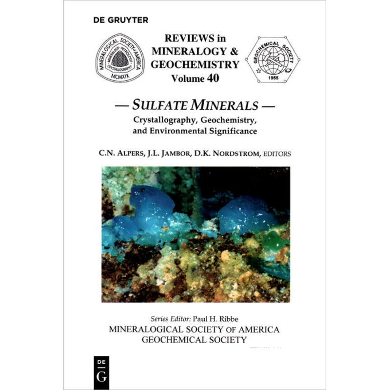 Sulfate Minerals, Fachbücher von D. Nordstrom, Charles N. Alpers, John L. Jambor
