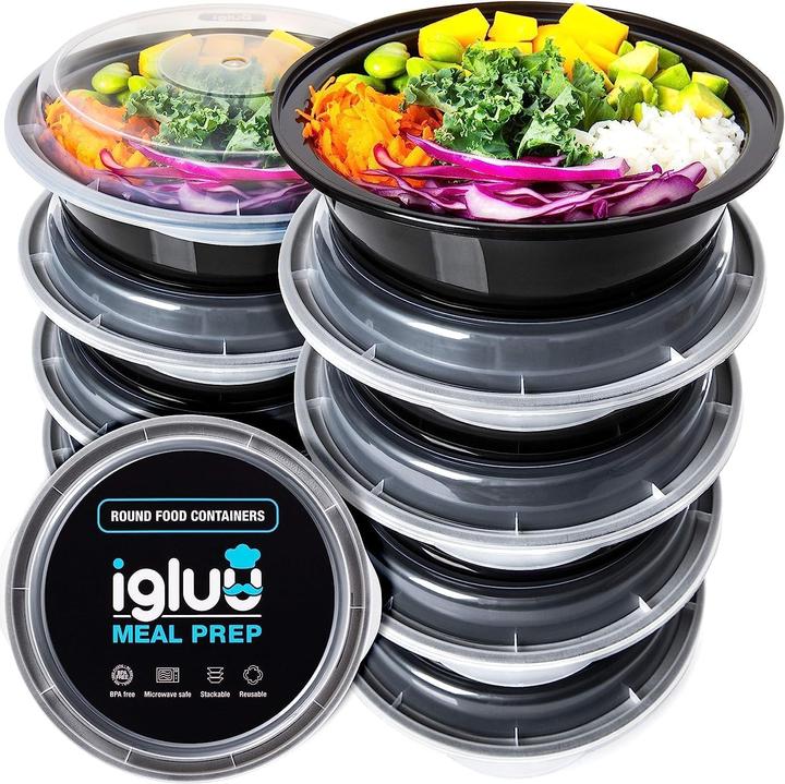 Igluu Meal Prep Runde Meal Prep Container (30 Stück)