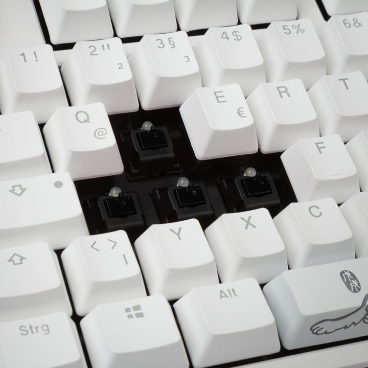 Produktbild Ducky One 2 White Edition (DE, Kabelgebunden)
