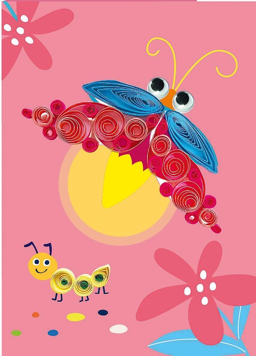 Produktbild Avenir Quilling Set Schmetterlinge