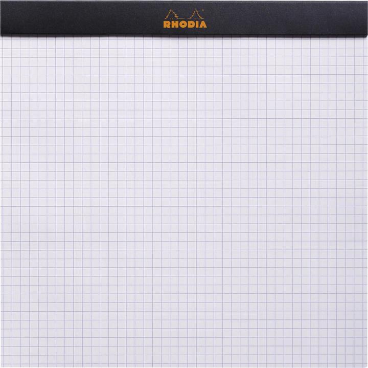 Image du produit Rhodia Blocs agrafés 80 g Basics (A1, Quadrillé, Couverture souple)