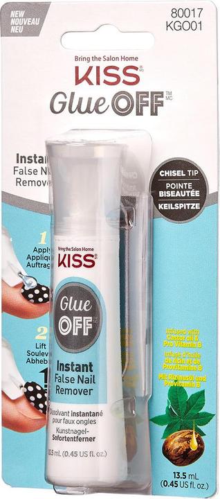 Actual product image KISS Glue Off - Instant False Nail Remover (Artificial nails, Transparent)