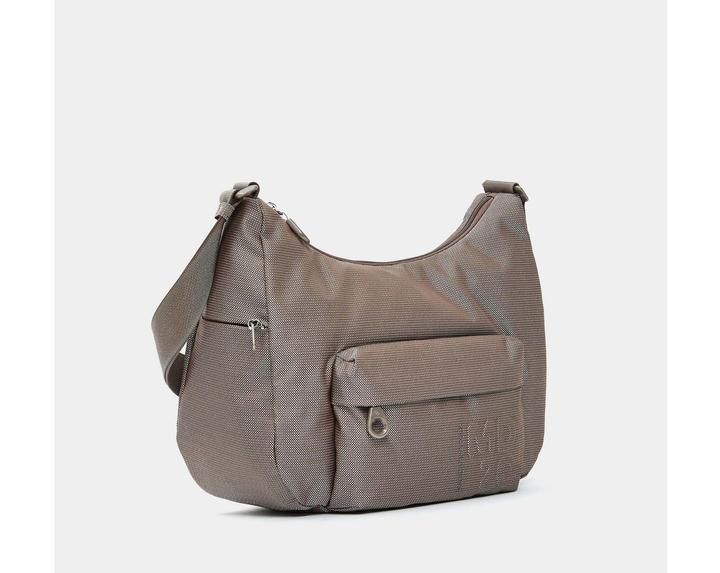 Actual product image Mandarina Duck Convertible Shoulder Bag with 3D Effect and Multiple Pockets