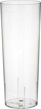 Produktbild Alustar Weita Einwegbecher Longdrink 300 ml 10 Stück, Transparent (10 x)