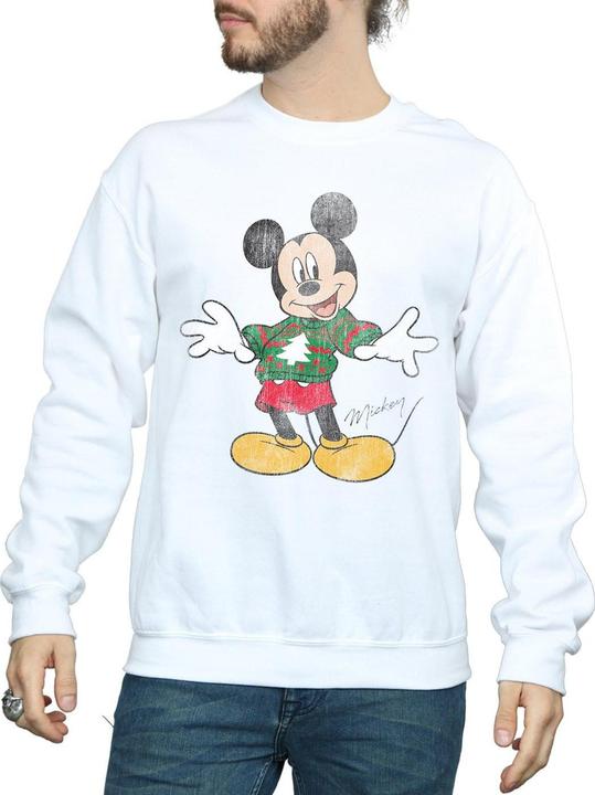 Produktbild Disney Mickey Mouse Christmas Jumper Sweatshirt (XL)