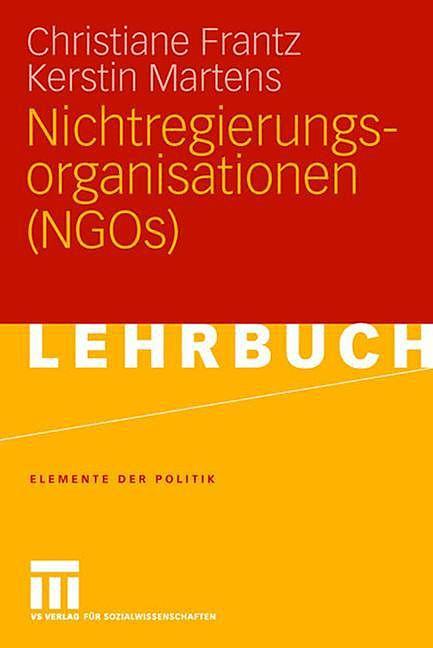 Produktbild Nichtregierungsorganisationen (NGOs) (Deutsch, C. Frantz, 2006)