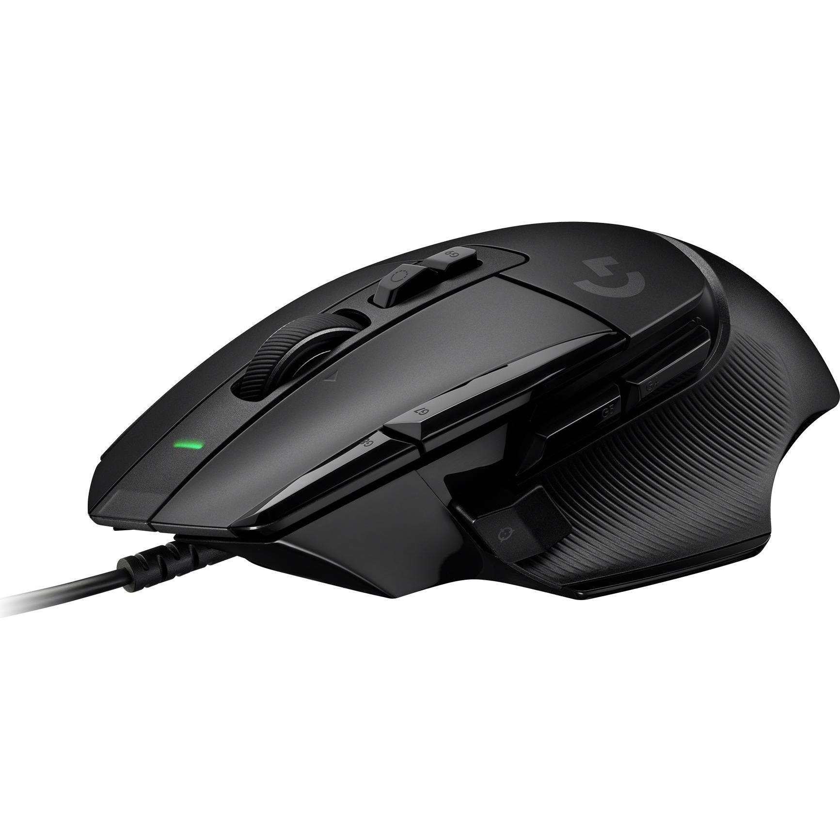 Logitech G G502 X (Kabelgebunden), Maus, Schwarz