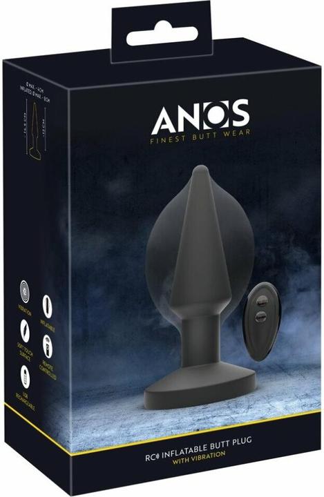 Productafbeelding Anos RC Opblaasbare Butt Plug w