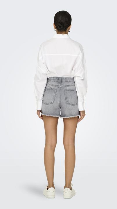 Immagine prodotto Only ONLGABI Hohe Taille Normal geschnitten Jeans-Shorts Jeans-Shorts (M)