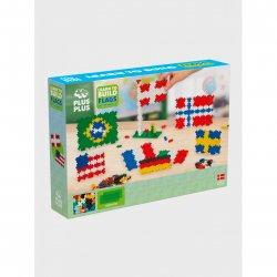 Actual product image Plus-Plus Learn To Build Flags of the World - (3932)