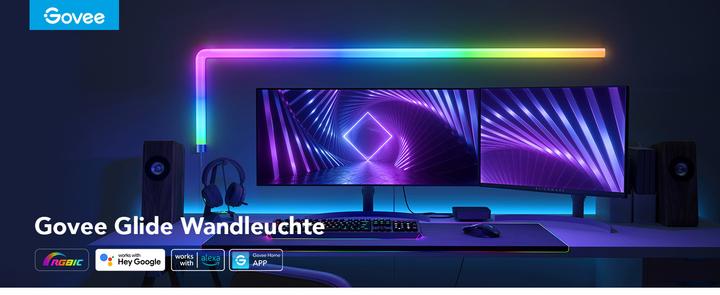 Productafbeelding Govee Glide Wandlamp (4+1) (420 lm)