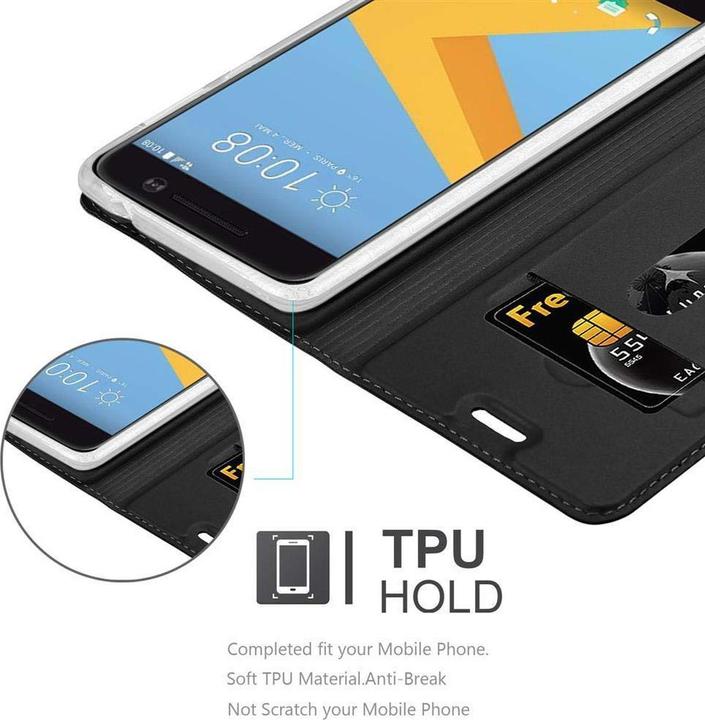 Actual product image Cadorabo Book Classy Style Cover (HTC One 10)