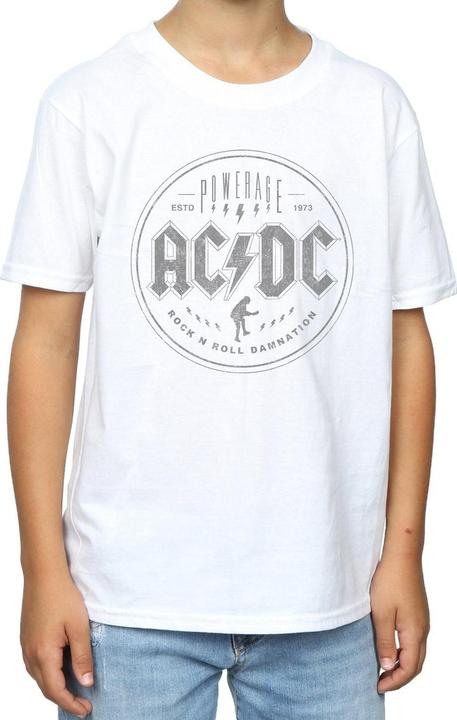 Produktbild AC/DC Jungen Rock N Roll Verdammnis Schwarzes TShirt (116)