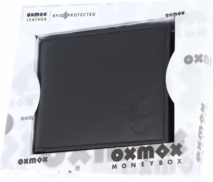 Produktbild Oxmox Leather RFID Protect Querscheinbörse
