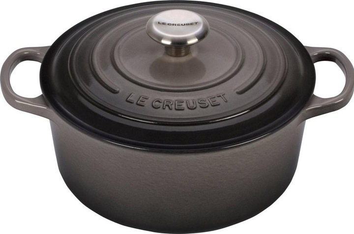 Le Creuset Signature Roaster round 26cm rhone (21177269494441) (26 cm, Casserole + Stewpot, Cast iron)