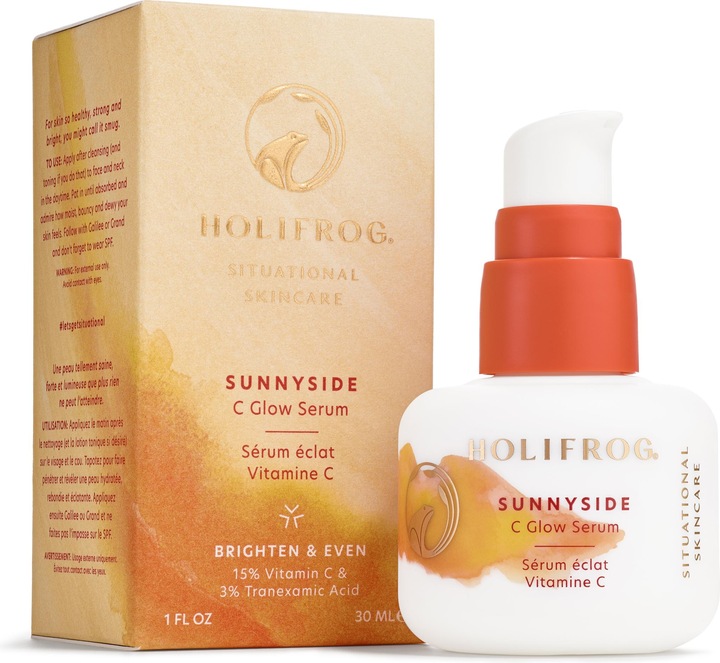 Actual product image HoliFrog Sunnyside C Glow Serum 30 ml face serum women (30 ml)