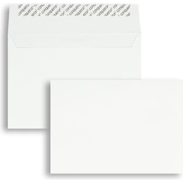 Blanke, Briefumschlag, Briefumschläge C5 120g/qm haftklebend VE=250 Stück brillantweiss (162 x 229 mm, 250 x)