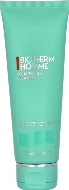 Actual product image Biotherm Homme Aquapower Oligo-Thermal Fresh Ultra Cleansing Gel (Cleansing gel, 125 ml)