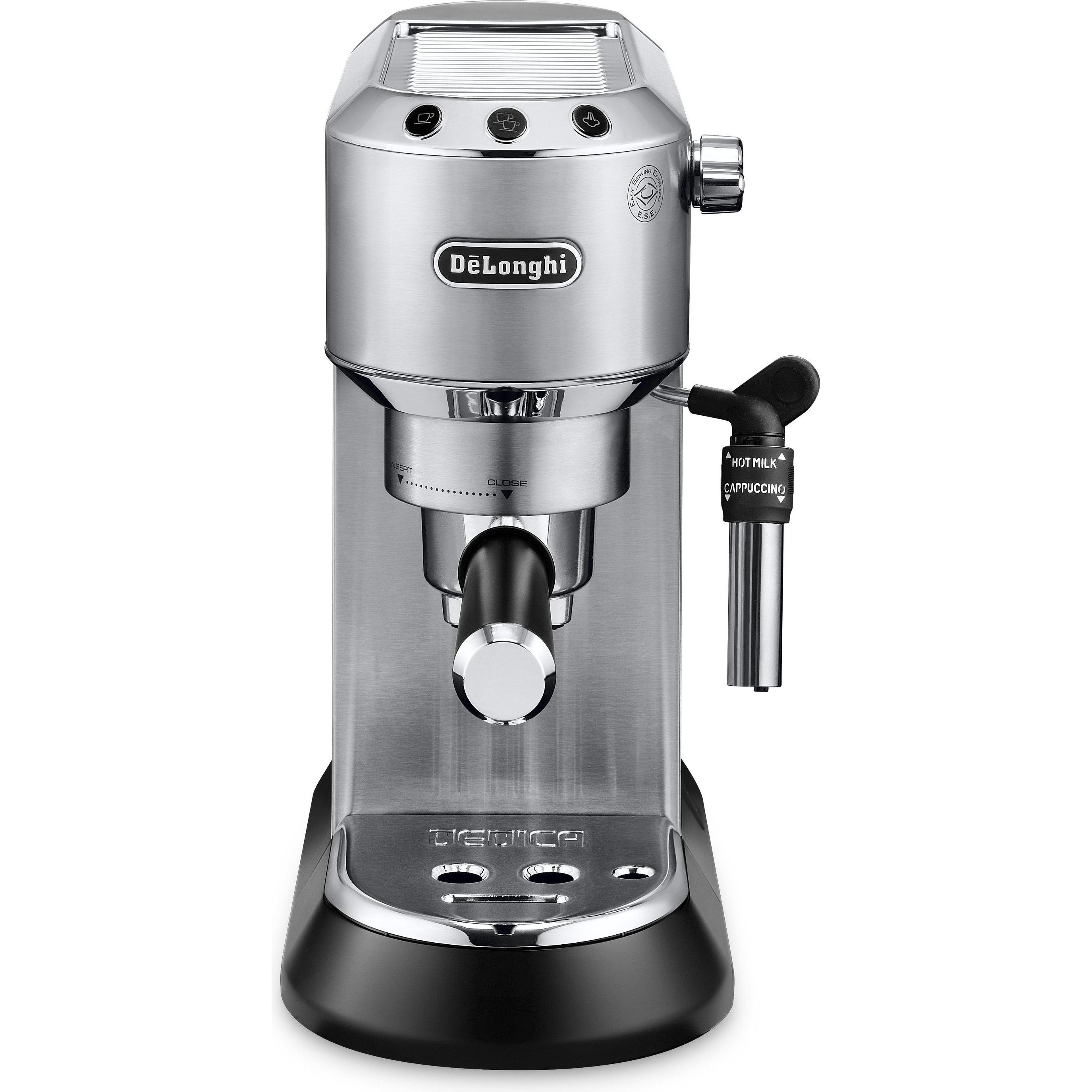 Thumbnail - De'Longhi Dedica, Siebträgermaschine, Silber