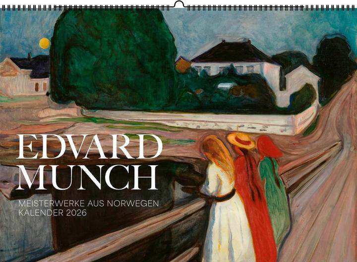 Image du produit Edvard Munch . Calendrier mural 2026 (42 x 30 cm)