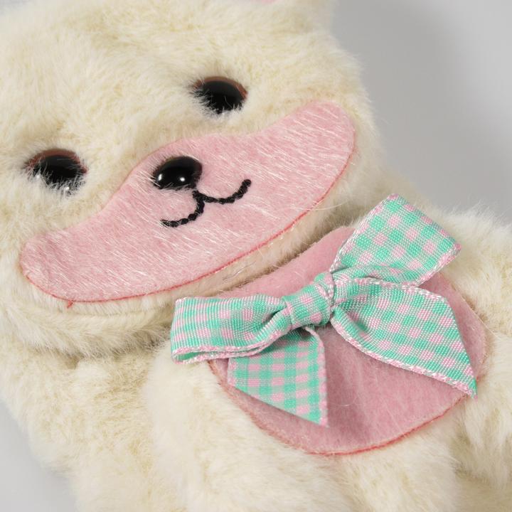 Actual product image PhoneLook Cover 3D Plush Bear Ribbon (Apple iPhone 13 Pro Max)