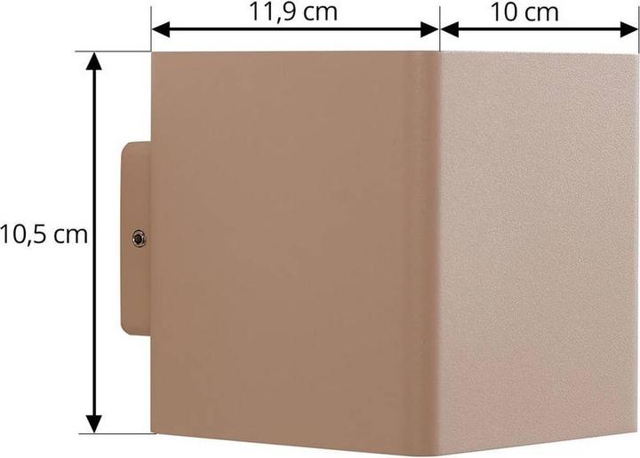 Actual product image Lucande Aaron (3000 lm, IP54)
