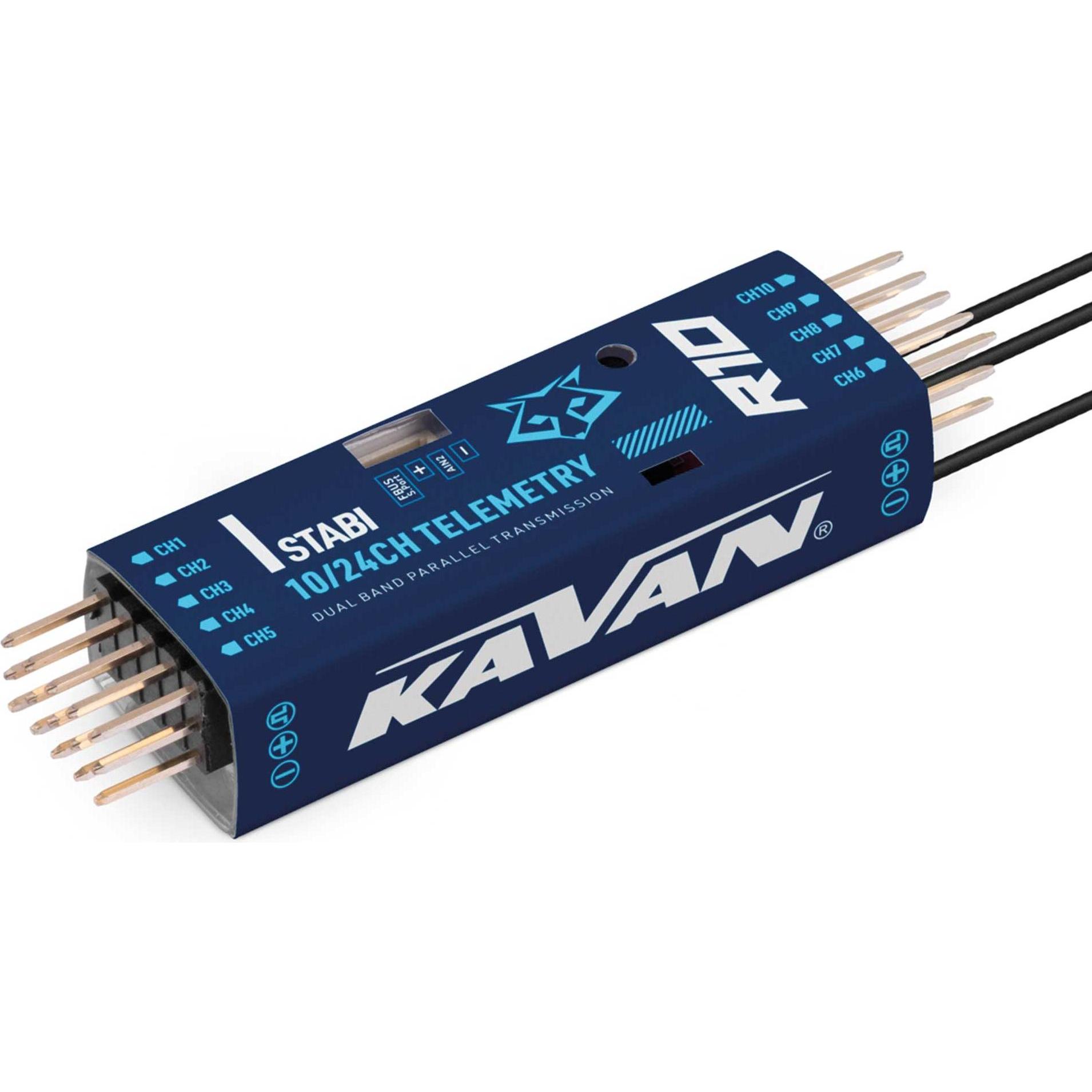 Kavan Empfänger R10 Stabi 10-Kanal Twin S.BUS