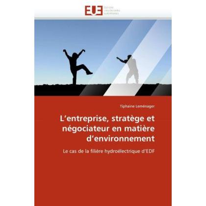 L'entreprise, stratège et négociateur en matière d'environnement, Fachbücher