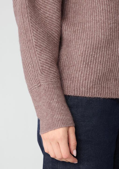 Produktbild Comma Strickpullover Haariger Strickpullover mit Fledermausärmeln (M)