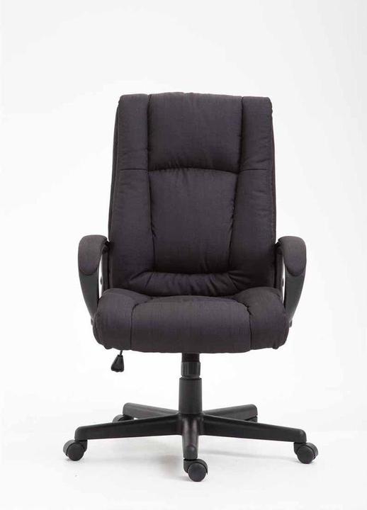 Immagine prodotto CLP Sedia da ufficio XL Sparta in tessuto, nero (45 - 54 cm)