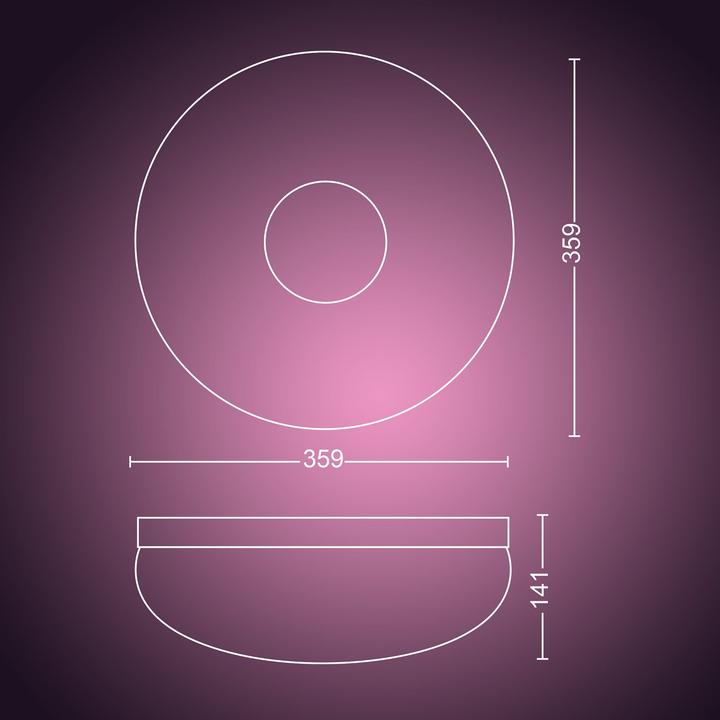 Produktbild Philips Hue Flourish Basis BT (2400 lm)