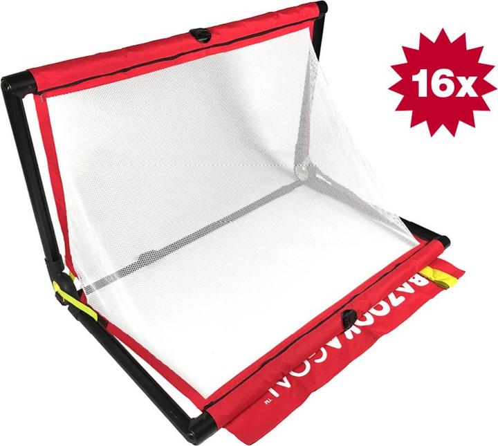 Actual product image BazookaGoal Original set of 16, red