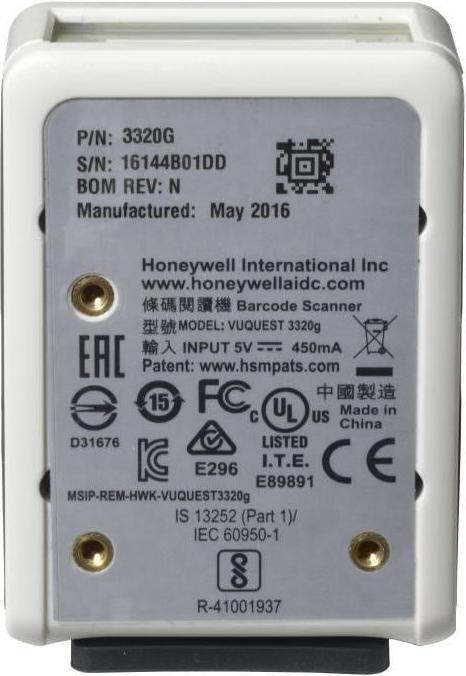 Immagine prodotto Honeywell Vuquest 3320G (Codici a barre 1D, Codici a barre 2D)