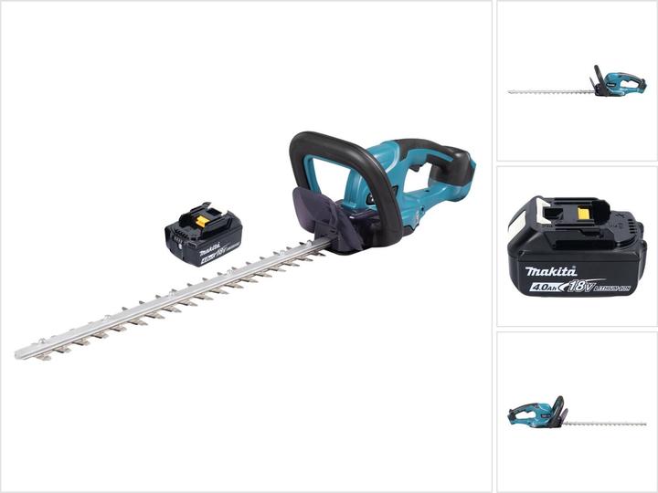 Produktbild Makita DUH 507 M Akku Heckenschere 18 V 50 cm + 1x Akku 4,0 Ah - ohne Ladegerät (Akkubetrieb)