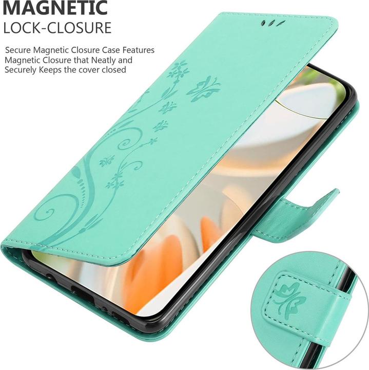 Actual product image Cadorabo Case for Google Pixel 9 PRO Flower Book (Google Pixel 9 Pro)