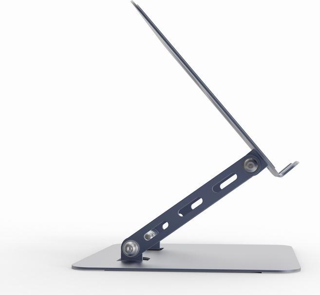 Produktbild Gembird Headphone case Foldable notebook riser stand, spacegrey |