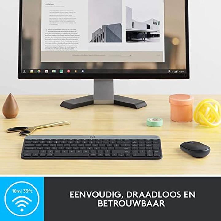 Produktbild Logitech MK470 Slim (NL, Kabellos)