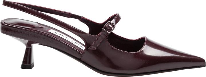 Immagine prodotto Jimmy Choo didi 45 slingback in brushed leather, merlot color (45)