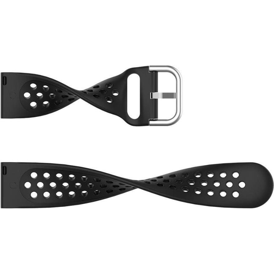 Thumbnail - Strap-it Armband (22 mm, Silikon, vivoactive 4), Uhrenarmband, Schwarz