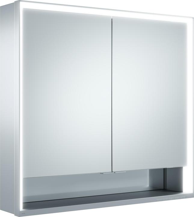 Produktbild Keuco Spiegelschrank ROYAL LUMOS 800x735x165mm sil-gebz-elo A++